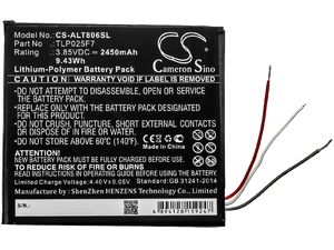 Батерия за Alcatel 1T 7", 2450 mAh, Li-Pol