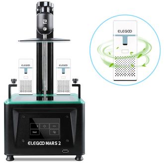 ELEGOO Mini-Luftreiniger, 2 Stück