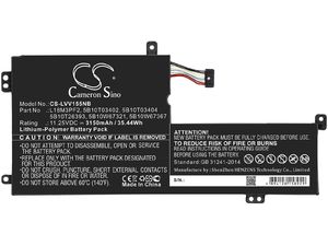 Baterie pro Lenovo IdeaPad L340, IdeaPad L340 15iWL, 3150 mAh, Li-Pol