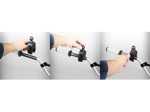 RAM Mounts Tough-Claw velká svěrka s ručním upínáním pro průměr 25,4-57,15 mm, s 1"čepem, RAP-B-401U