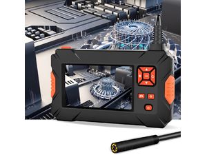 Cameră de inspecție P130 cu ecran IPS LCD de 4,3", sondă de 8 mm, cablu fix de 5 m