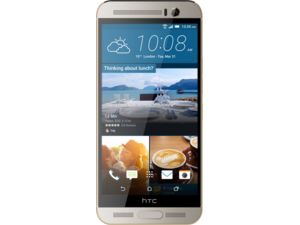 HTC One M9+, stříbrno zlatý, rozbaleno, záruka 24 měsíců