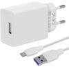 Опаковка:Зарядно за пътуване + USB-C кабел, 10W, бяло