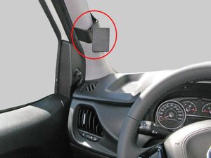 Brodit ProClip montážní konzole pro Fiat Doblo 16-17, vlevo na sloupek