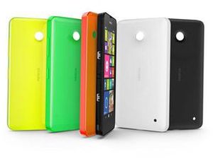 Nokia CC-3079 pevný kryt Nokia Lumia 630/635, černá