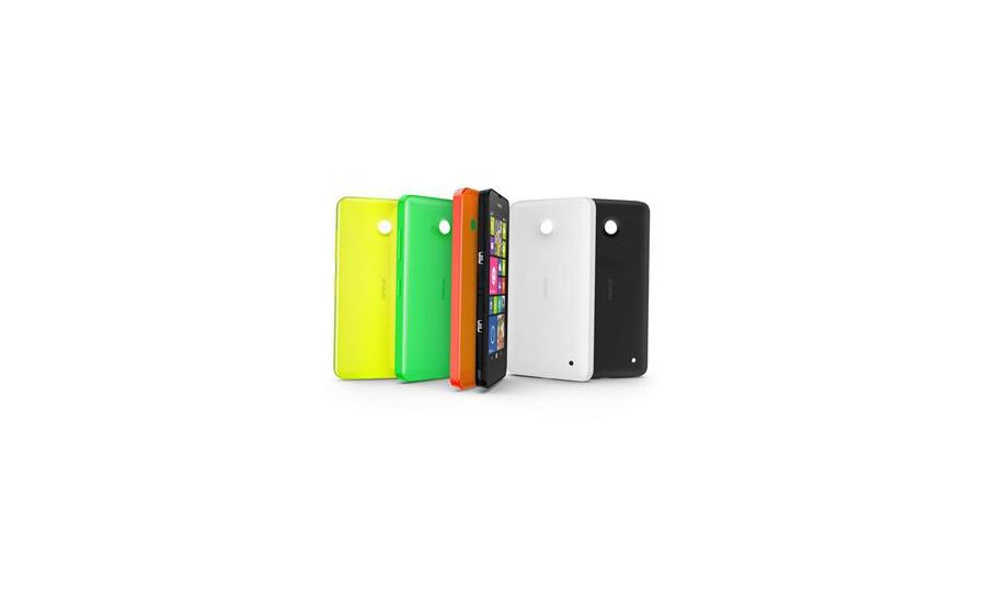 Nokia CC-3079 pevný kryt Nokia Lumia 630/635, černá