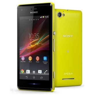 Sony Xperia M - žlutá