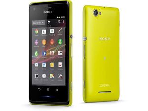 Sony Xperia M - žlutá