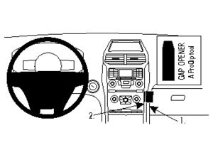Brodit ProClip pro Ford Explorer/Explorer Sport 11-19 USA (ne pro Platinum), na střed vpravo