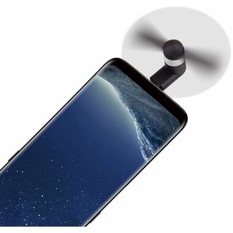 Мини вентилатор за телефон, USB-C