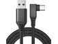 Mobilly kábel Meta Quest 3, Oculus Quest 2, Oculus Link, USB-C 3.2 Gen 1/USB-A kábel, 5m