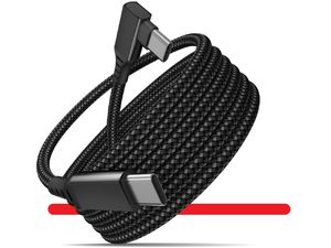Mobilly Cablu pentru Meta Quest 3, Oculus Quest 2, Oculus Link, cablu USB-C 3.2 Gen 1, 5m