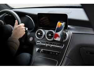 Brodit държач за кола за Apple iPhone 14/14 Pro/13/13/13 Pro, без калъф, без зареждане