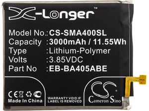 Baterie pentru Samsung Galaxy A40, Samsung Galaxy A40 2019, ( eq. EB-BA405ABE ), 3000 mAh