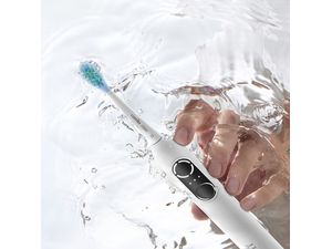 USMILE P10 PRO sonický zubní kartáček,34 000 kmitů/min, 3 režimy, bílá