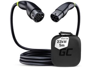 Green Cell Snap cablu de încărcare pentru vehicule electrice Type2 22kW 3x32A 5m