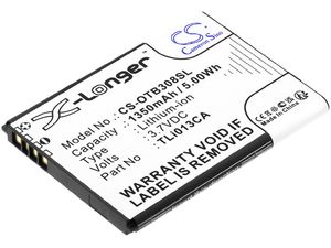 Baterie pro Alcatel OneTouch 3082, 1350 mAh, Li-Ion