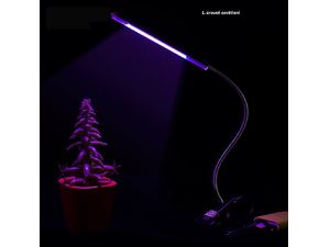 Úsporná USB lampa pro podporu růstu květin se třemi stupňi intezity.