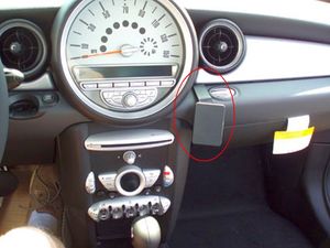 Brodit ProClip tartókonzol Mini Cooper/Clubman/Coupe/Convertible/One 07-14, középre szerelve