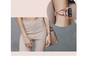 Mobilly univerzální zdobný řemínek, 22 mm, růžový