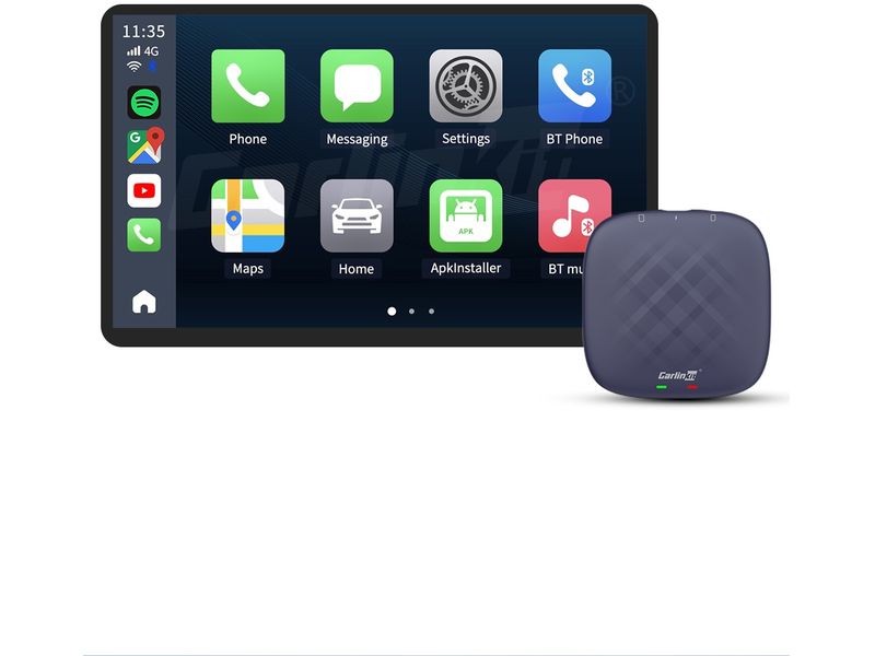 Carlinkit CarPlay Ai Box mit Android 12 für original Autoradios mit