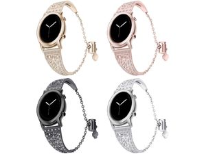 Mobilly univerzální zdobný řemínek, 20 mm, stříbrný