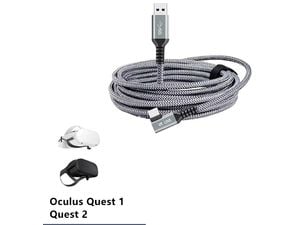 7m kábel Oculus Quest 2, Oculus Link, USB-C 3.2 Gen 1/USB-A kábel, hossza 7m, fonott