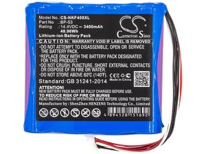 Akkumulátor Nissin Kf4, Kf4a, 3400 mAh, Li-ion