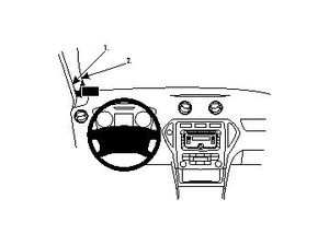 Brodit ProClip tartókonzol Ford Mondeo 08-14