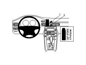 Brodit Монтажна скоба ProClip за Volvo S80 07-11/V70 II 08-11/Volvo XC70 08-11, за централно окачване