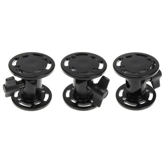 Brodit bază de montaj 2", înălțime 62 mm, dantură fină, suprafață rotundă