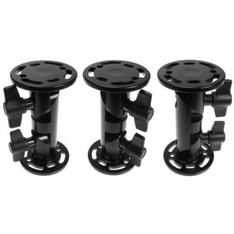 Brodit bază de montaj 4", înălțime 114 mm, dantură fină, suprafață rotundă