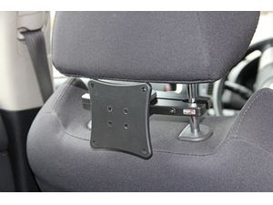 Brodit montážní konzole na opěrku hlavy pro VESA 75x75mm, rozteč 95 - 211 mm