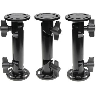 Brodit bază de montaj 6", înălțime 164 mm, dantură fină, suprafață rotundă