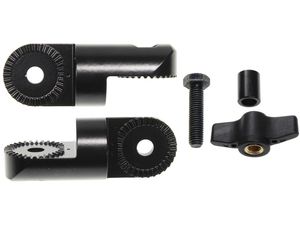 Brodit Braț de 2", pas de 52 mm, dantură fină, unghi de 90°, negru