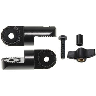 Brodit Braț de 2", pas de 52 mm, dantură fină, unghi de 90°, negru