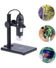 Цифров USB микроскоп с регулируема на височина стойка, 1600x zoom, 1080p