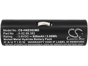 Baterie pentru mâner Heine Beta, Heine Ophthalmoscope Beta 200 (eq. Heine BATT/110904-A1), 850 mAh