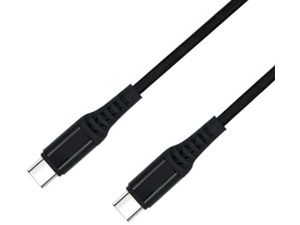 USB4 USB-C kabel 5A, 240W, Thunderbolt 3, 40Gbps 8K@60Hz, 1m, černá