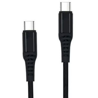 USB4 USB-C kábel 5A, 240W, Thunderbolt 3, 40Gbps 8K@60Hz, 0,3m, fekete