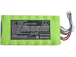 Akku für Grundig High Performance Cyclone, Eureka NEC180 Pro, 2000 mAh, Li-Ion