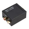 Convertor audio Xput de la digital TOSLINK / coaxial. SPDIF la analog RCA L/R (2xCinch) și jack de 3,5 mm