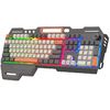 Механична геймърска клавиатура PrimeGear K90, метален корпус, USB, черна, СА