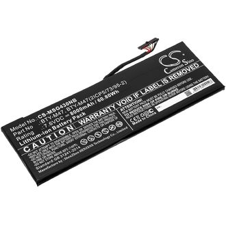 Батерия за MSI GS40, GS43, MS14, 8000mAh, Li-Ion