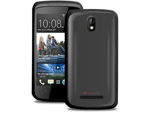 Puro Silikonhülle für HTC Desire 500, schwarz