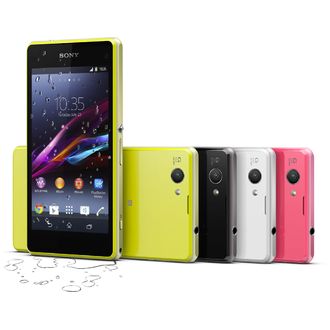 Sony Xperia Z1 compact, gelb