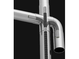 Teslong TD500 endoszkóp 5" IPS kijelzővel, 6.5mm-es szondával, 1.55m kábellel