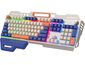 Tastatura mecanică de gaming PrimeGear K90, corp metalic, USB, alb, SU