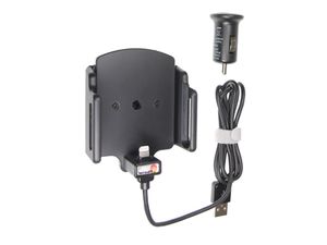Brodit suport auto pentru Apple iPhone 13 mini/12 mini/SE/5S/5/5/5C în carcasă, reglabil, cu încărcare