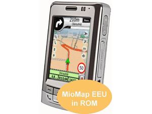 Mio A501E+ integrované MioMap v3.3 EEU přímo v ROM